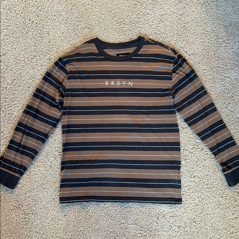 Brixton Striped Long Sleeve Shirt